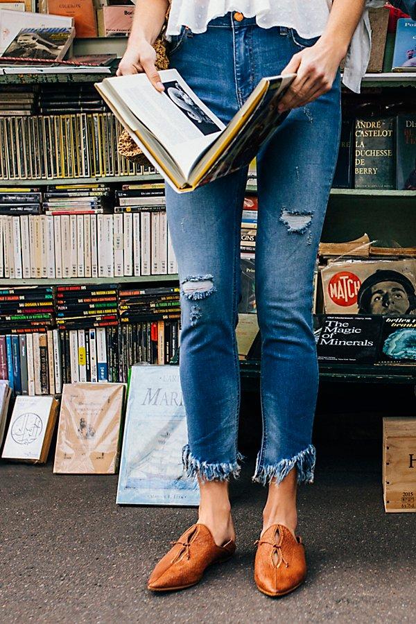 Great Heights Frayed Skinny Jeans By Free People